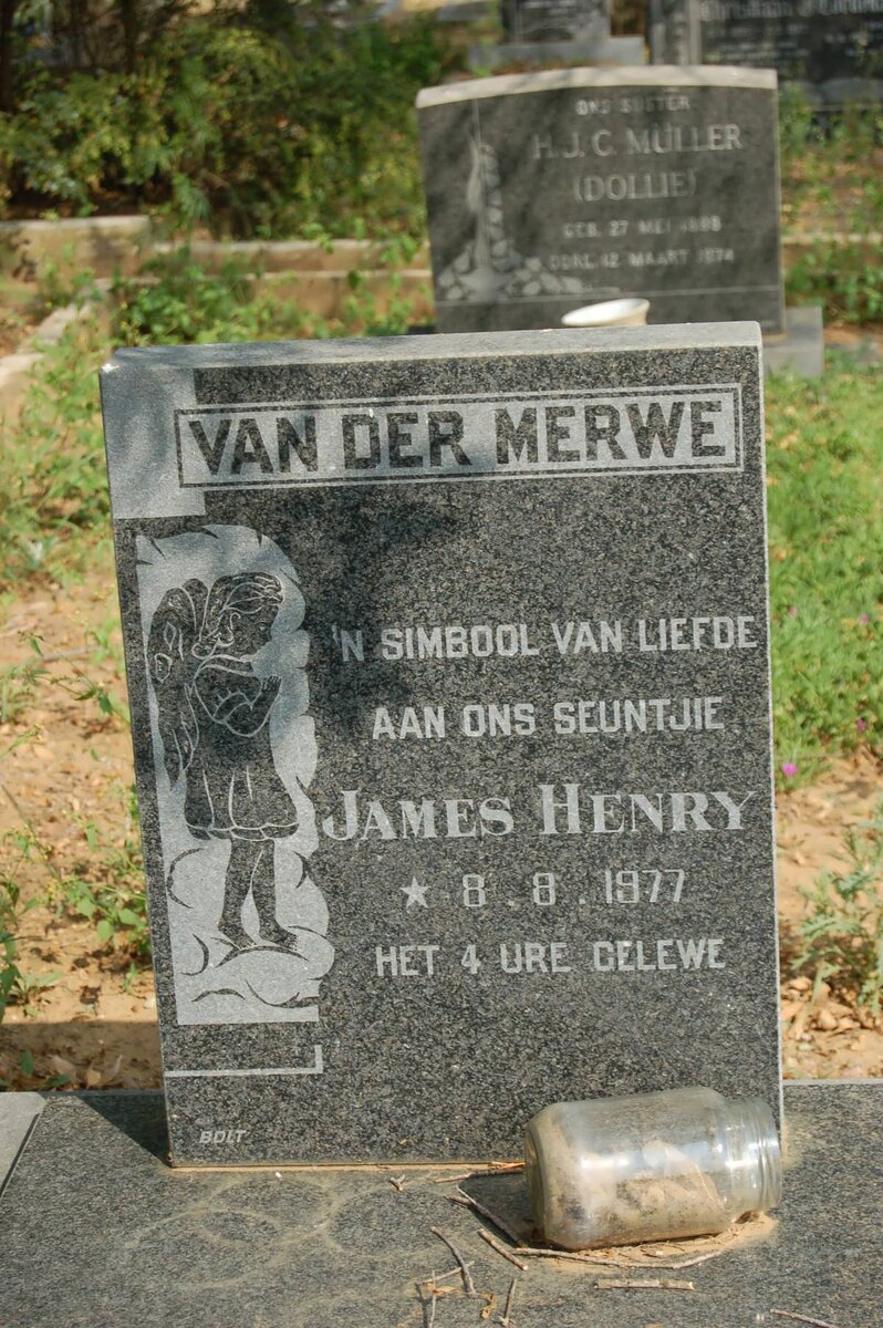 MERWE James Henry, van der -1977