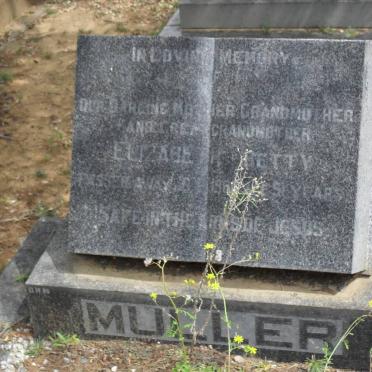 MULLER Elizabeth -196?