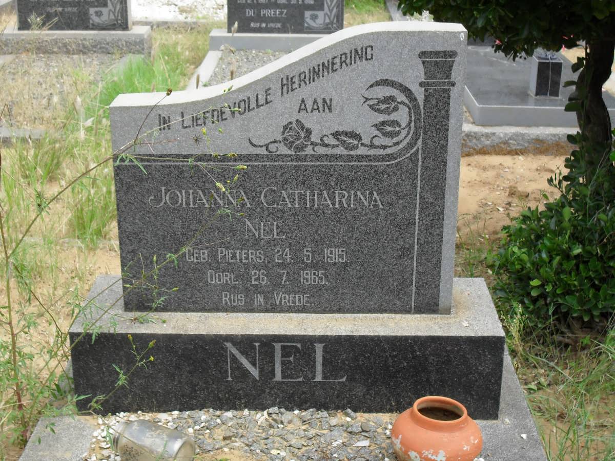 NEL Johanna Catharina nee PIETERS 1915-1965