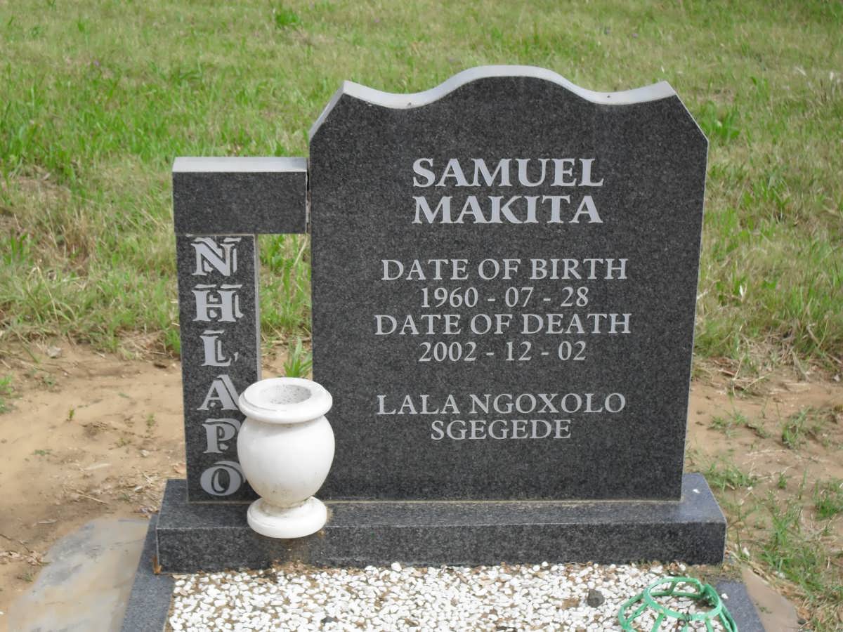 NHLAPO Samuel Makita 1960-2002