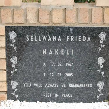 NAKELI Sellwana Frieda 1967-2005