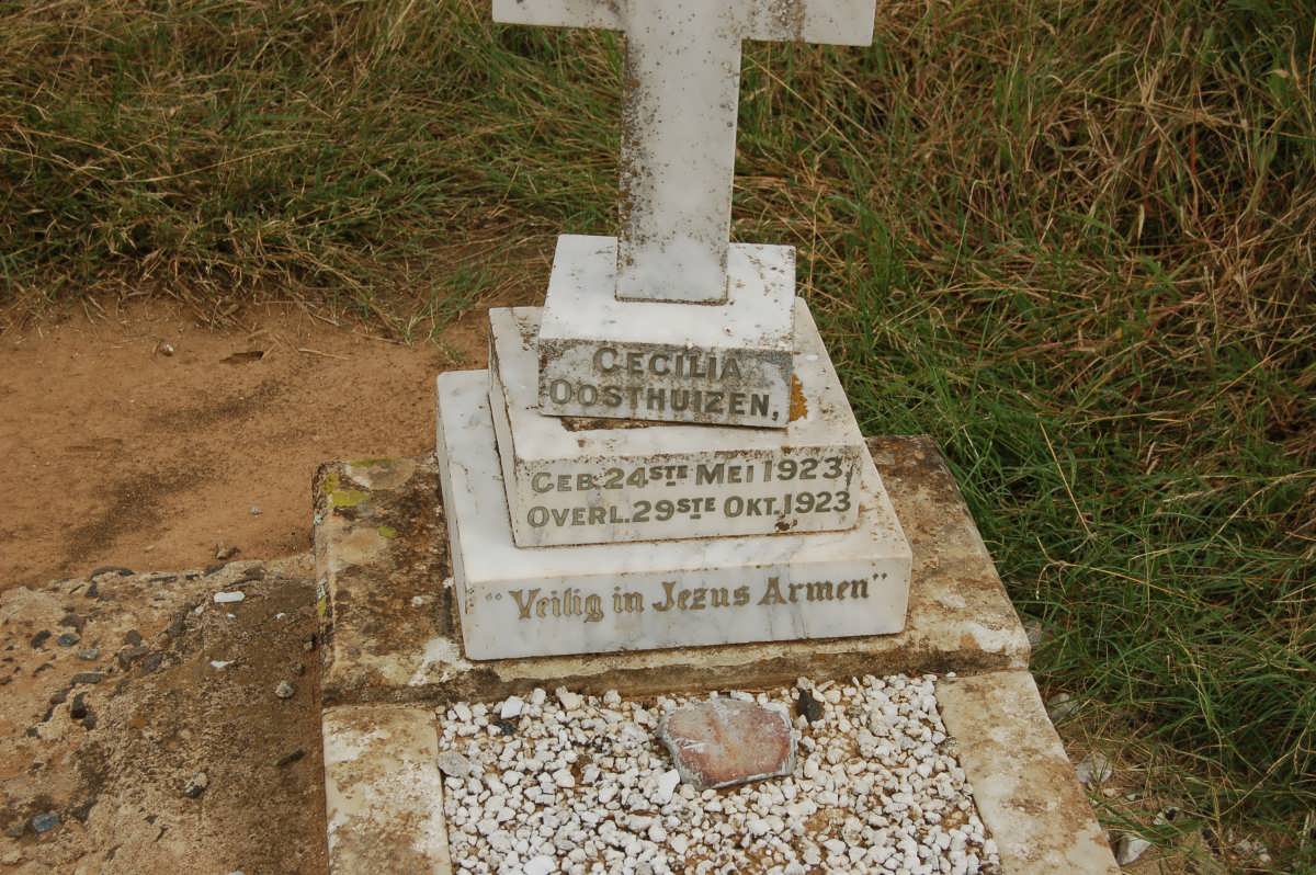 OOSTHUIZEN Cecilia 1923-1923