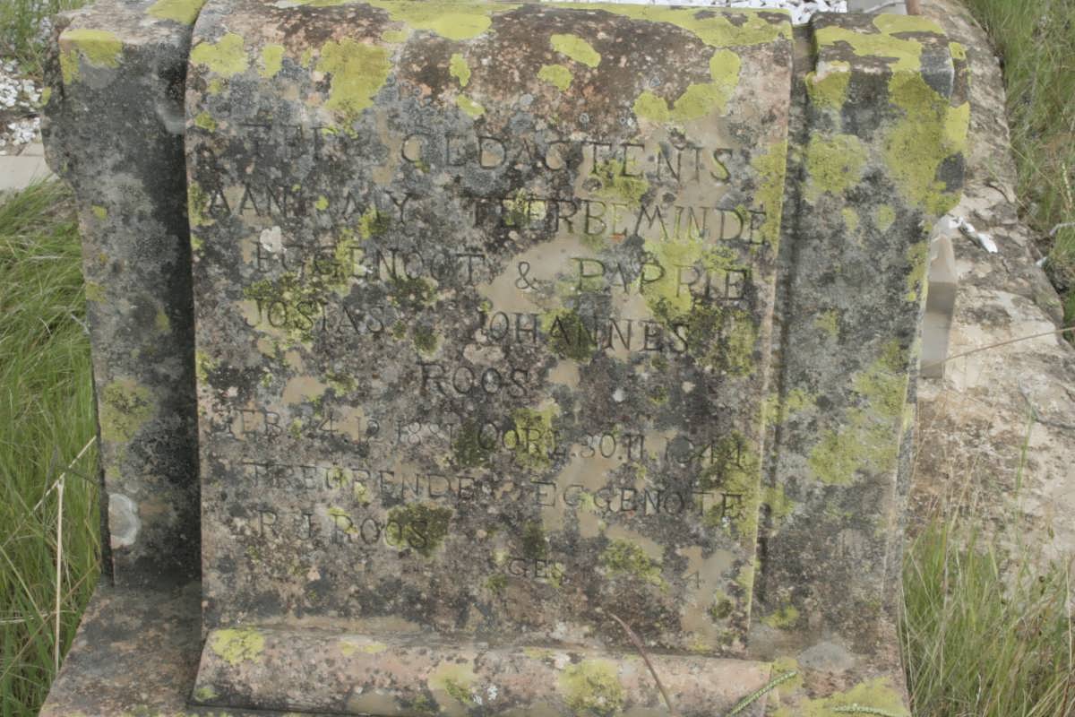 ROOS Josias Johannes 1881-1944