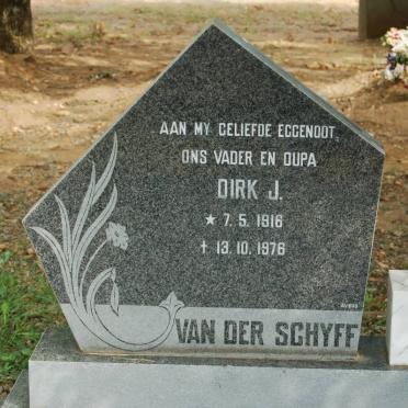 SCHYFF Dirk J., van der 1916-1976