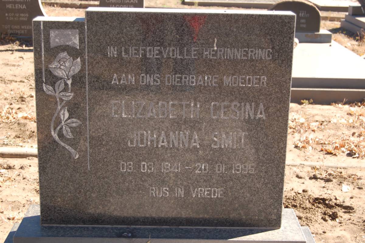 SMIT Elizabeth Gesina Johanna 1941-1995