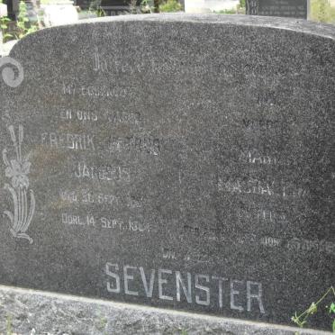 SEVENSTER Fredrik Petrus Jacobus &amp; Maria Magdalena