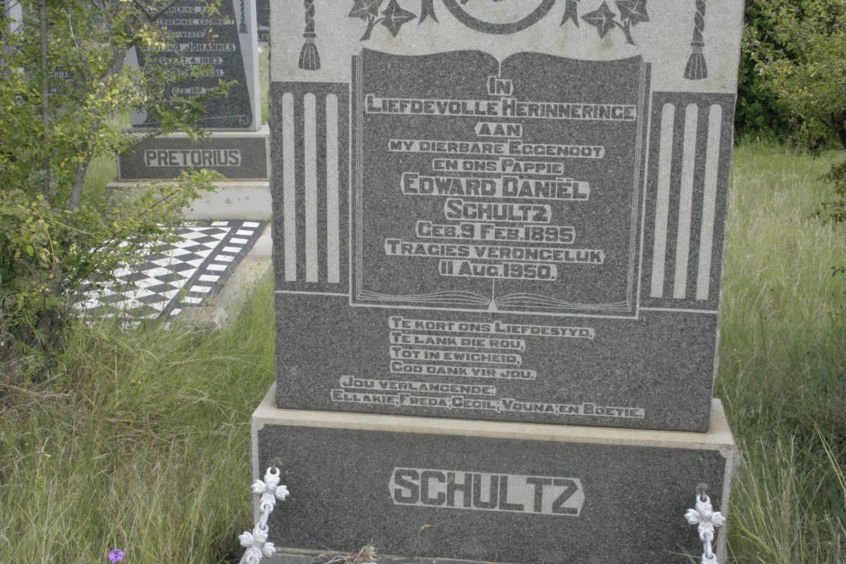 SCHULTZ Edward Daniel 1895-1950