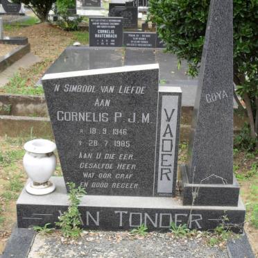 TONDER Cornelis P.J.M., van 1946-1985