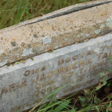 TALJAARD Maria Jacomiena 1941-1941