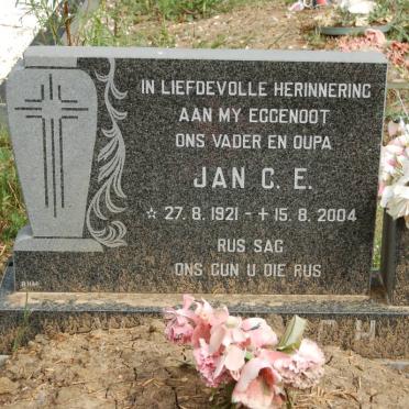 ? Jan C.E. 1921-2004