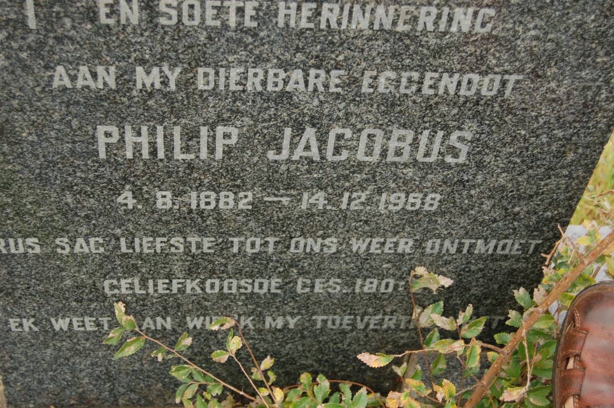 ? Philip Jacobus 1882-1958