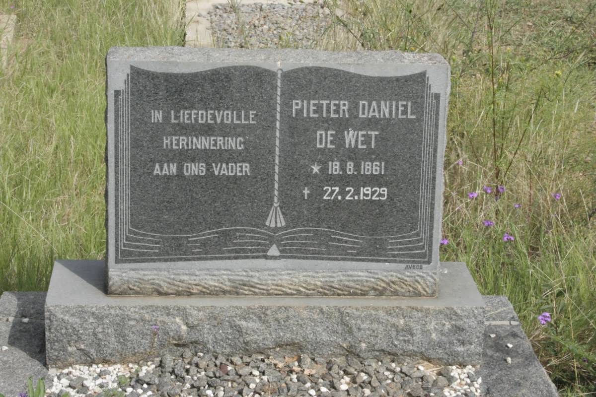 WET Pieter Daniel, de 1861-1929