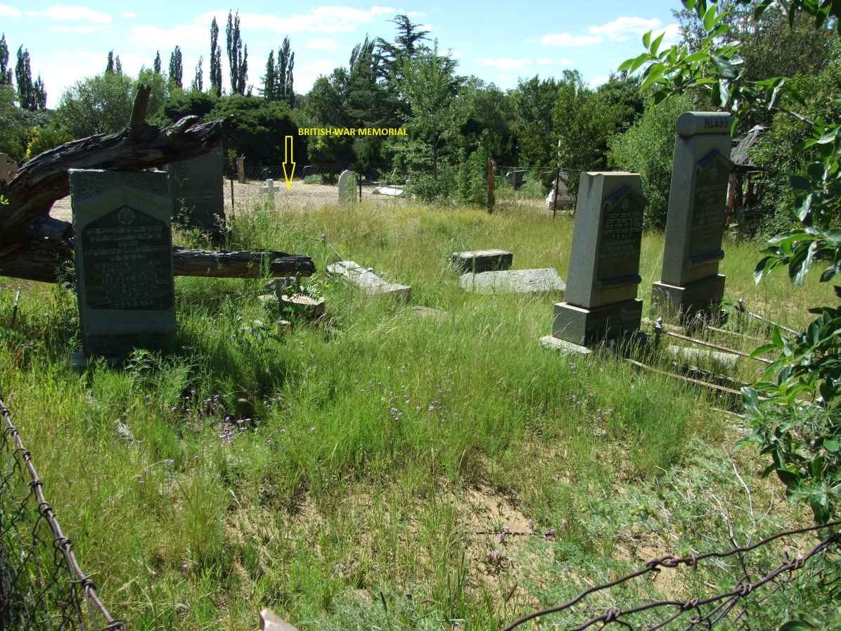 2. The Jewish section with the British War graves &amp; Memorials in the background