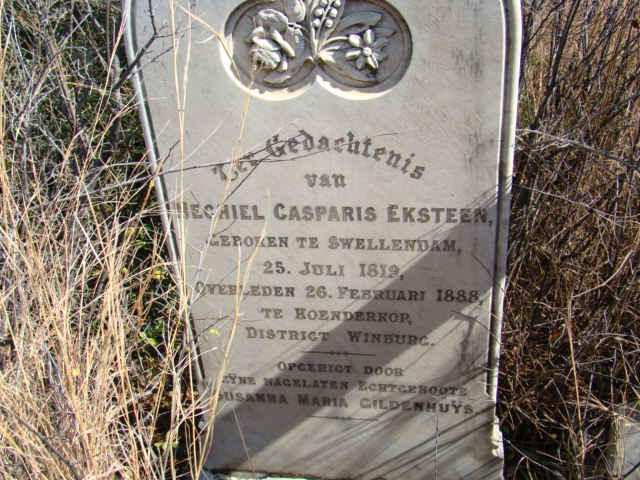 EKSTEEN Mechiel Casparis 1819-1888