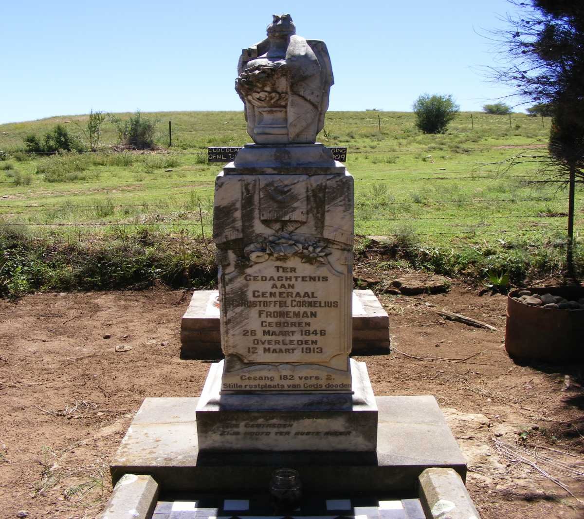 FRONEMAN Christoffel Cornelius 1846-1913