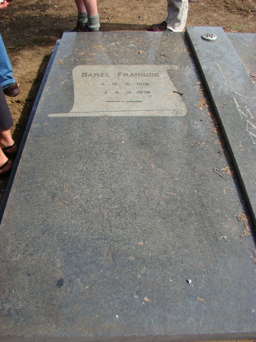 FRONEMAN Sarel Francois 1918-1976