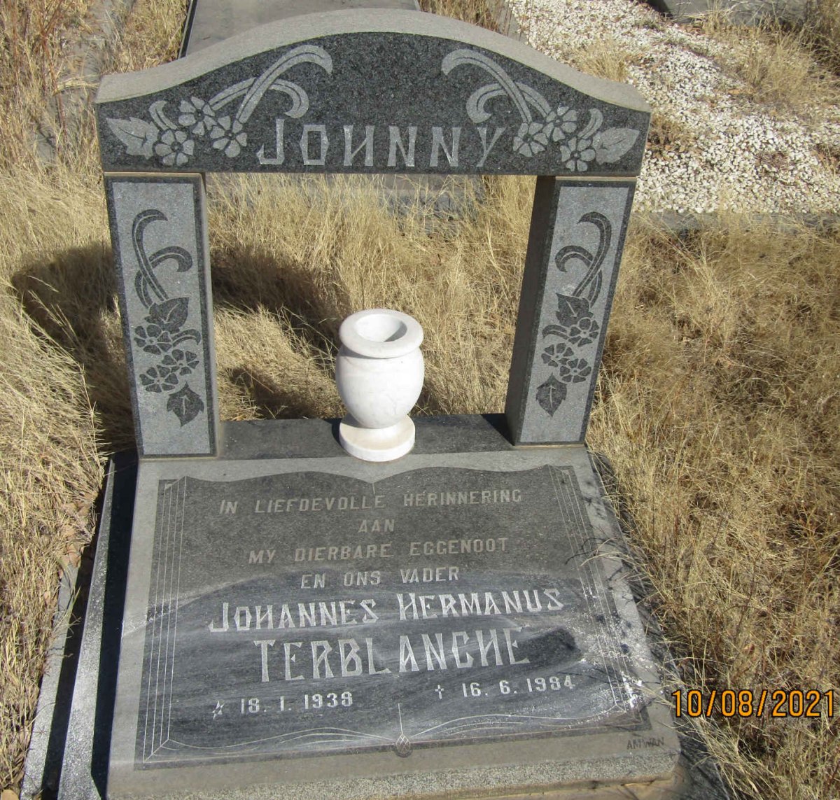 TERBLANCHE Johannes Hermanus 1938-1984