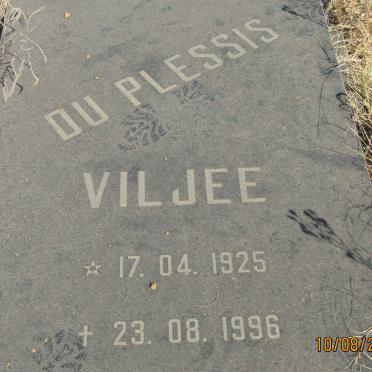 PLESSIS Viljee, du 1925-1996