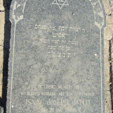 JAFFIT Isaac Joseph -1948