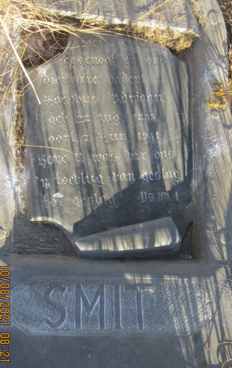 SMIT Jacobus Adriaan 1855-1941