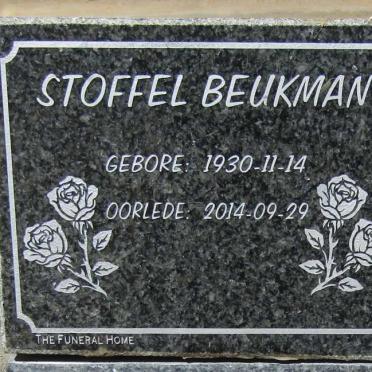 BEUKMAN Stoffel 1930-2014