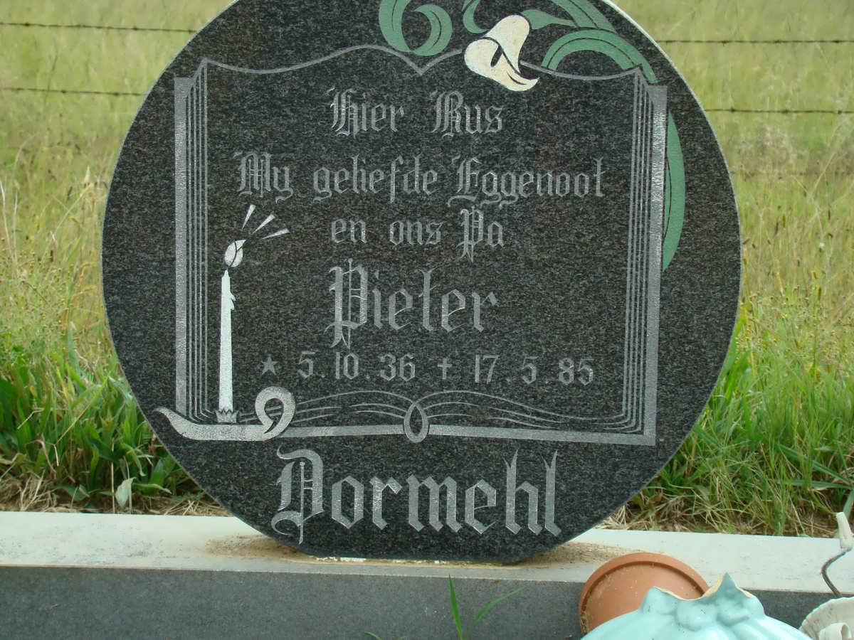 DORMEHL Pieter 1936-1985