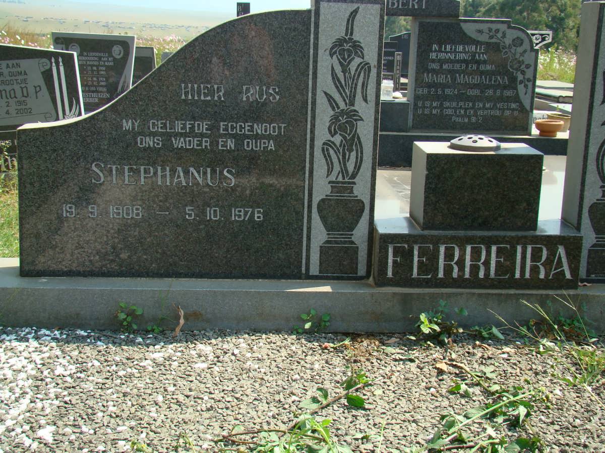 FERREIRA Stephanus 1908-1976