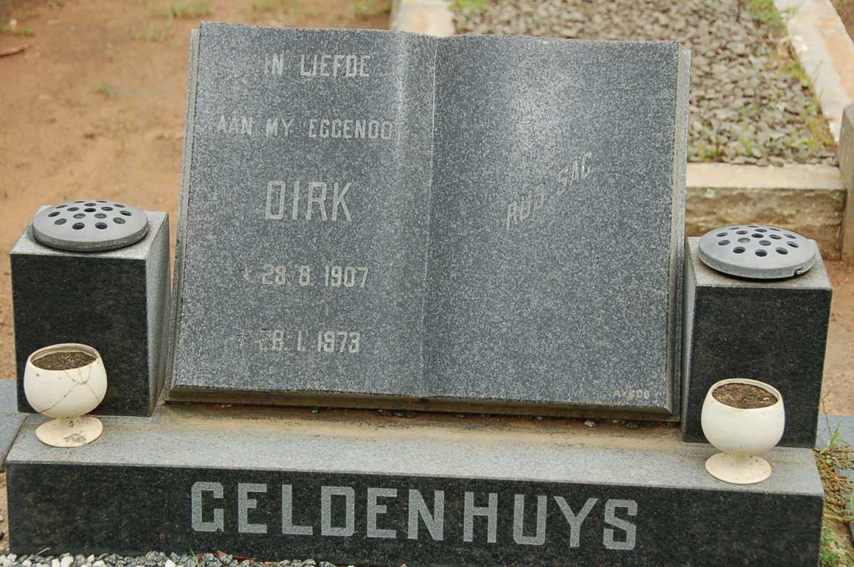 GELDENHUYS Dirk 1907-1973