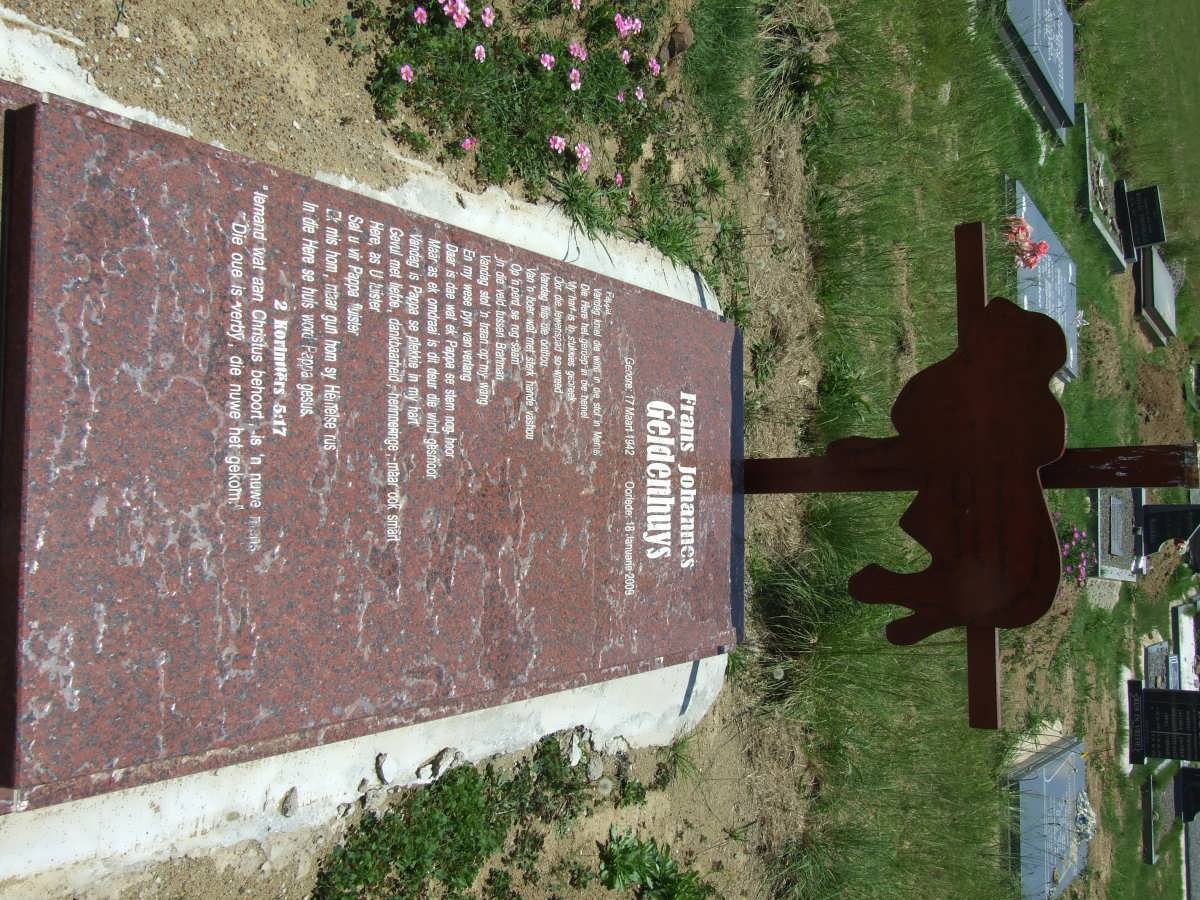 GELDENHUYS Frans Johannes 1942-2009
