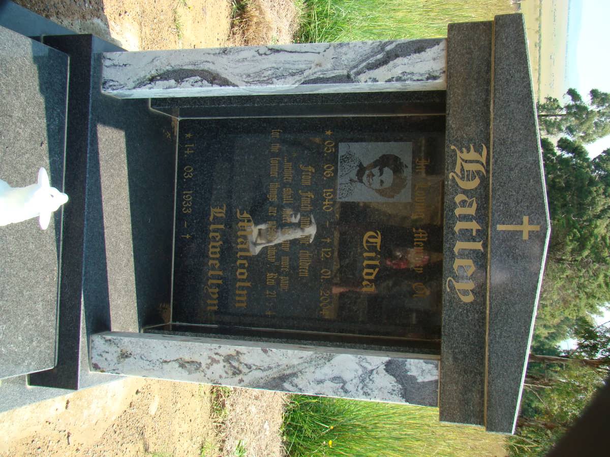 HATLEY Malcolm Llewellyn 1933- &amp; Tilda 1940-2004