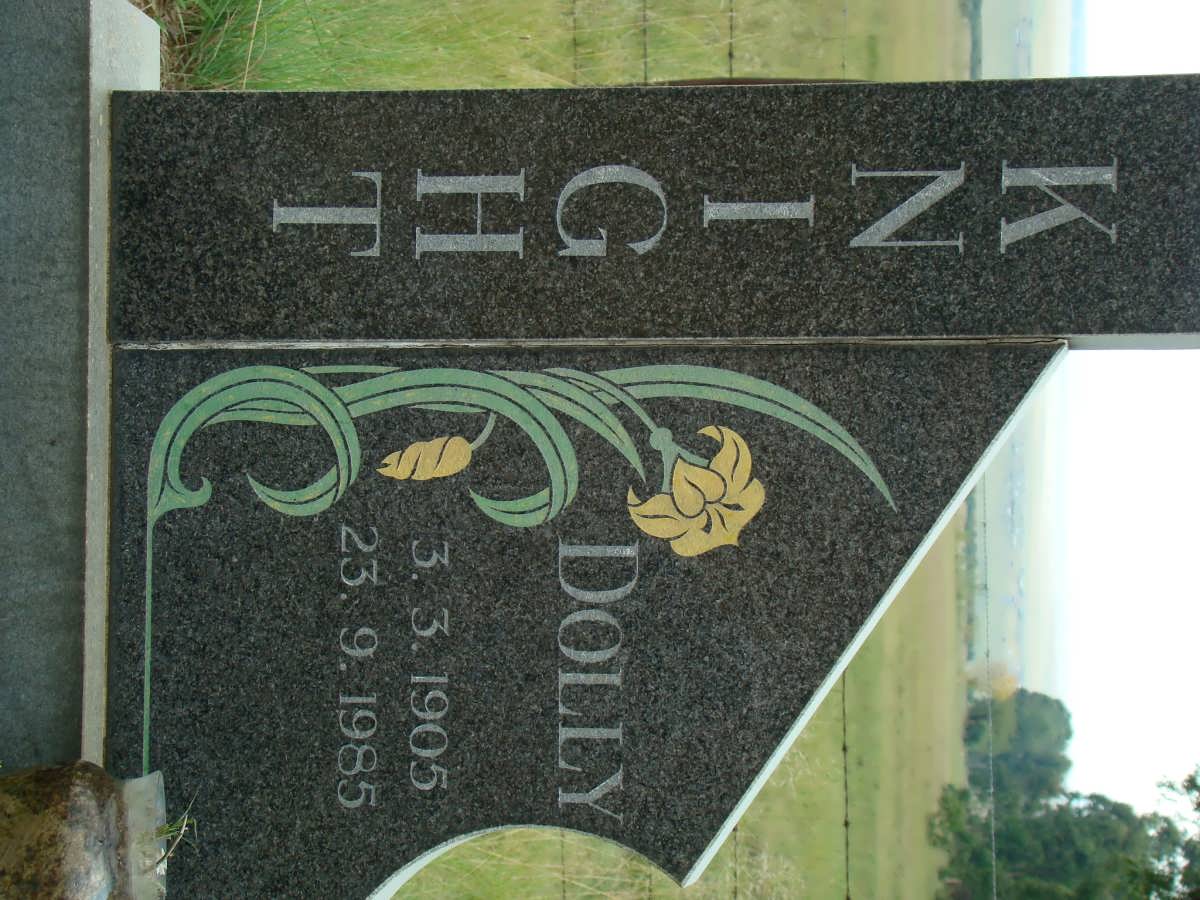 KNIGHT Dolly 1905-1985