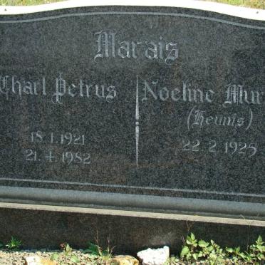 MARAIS Charl Petrus 1921-1982 &amp; Noeline Murray HEUNIS 1925-