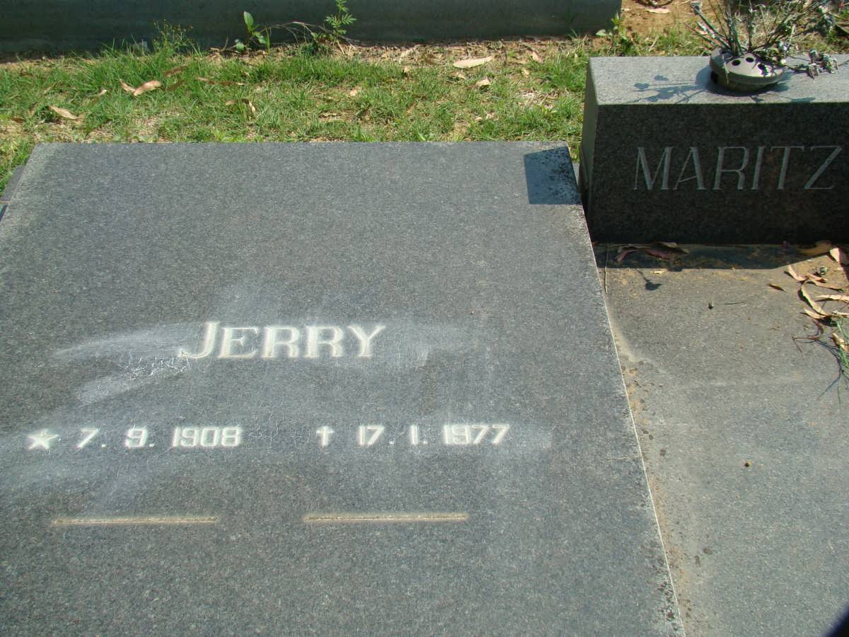 MARITZ Jerry 1908-1977