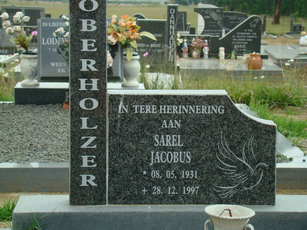 OBERHOLZER Sarel Jacobus 1931-1997