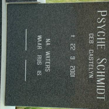 SCHMIDT Psyche nee CASTELYN -2001
