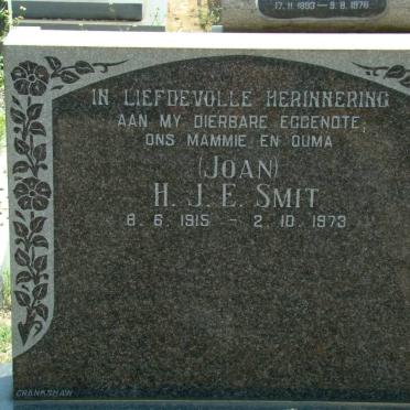 SMIT H.J.E. 1915-1973