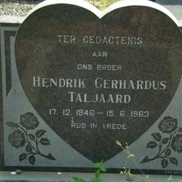 TALJAARD Hendrik Gerhardus 1946-1963