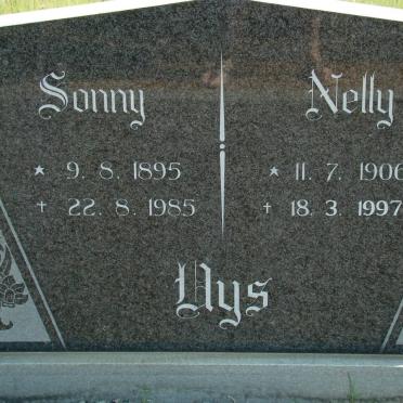 UYS Sonny 1895-1985 &amp; Nelly UYS 1906-1997