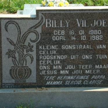 VILJOEN Billy 1980-1982