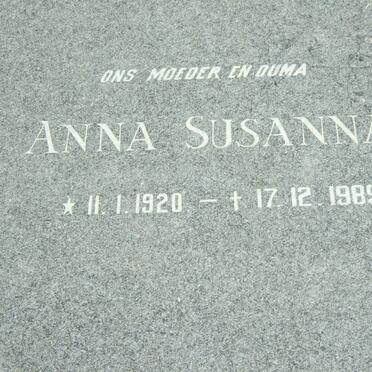 GROBLER Marthinus Cornelius 1916-1978 &amp; Anna Susanna 1920-1989