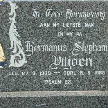 VILJOEN Hermanus Stephanus 1939-1985