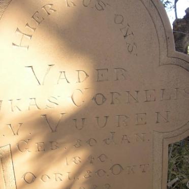 VUUREN Lukas Cornelis, v. 1840-1932