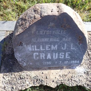 CRAUSE Willem J.L. 1935-1984