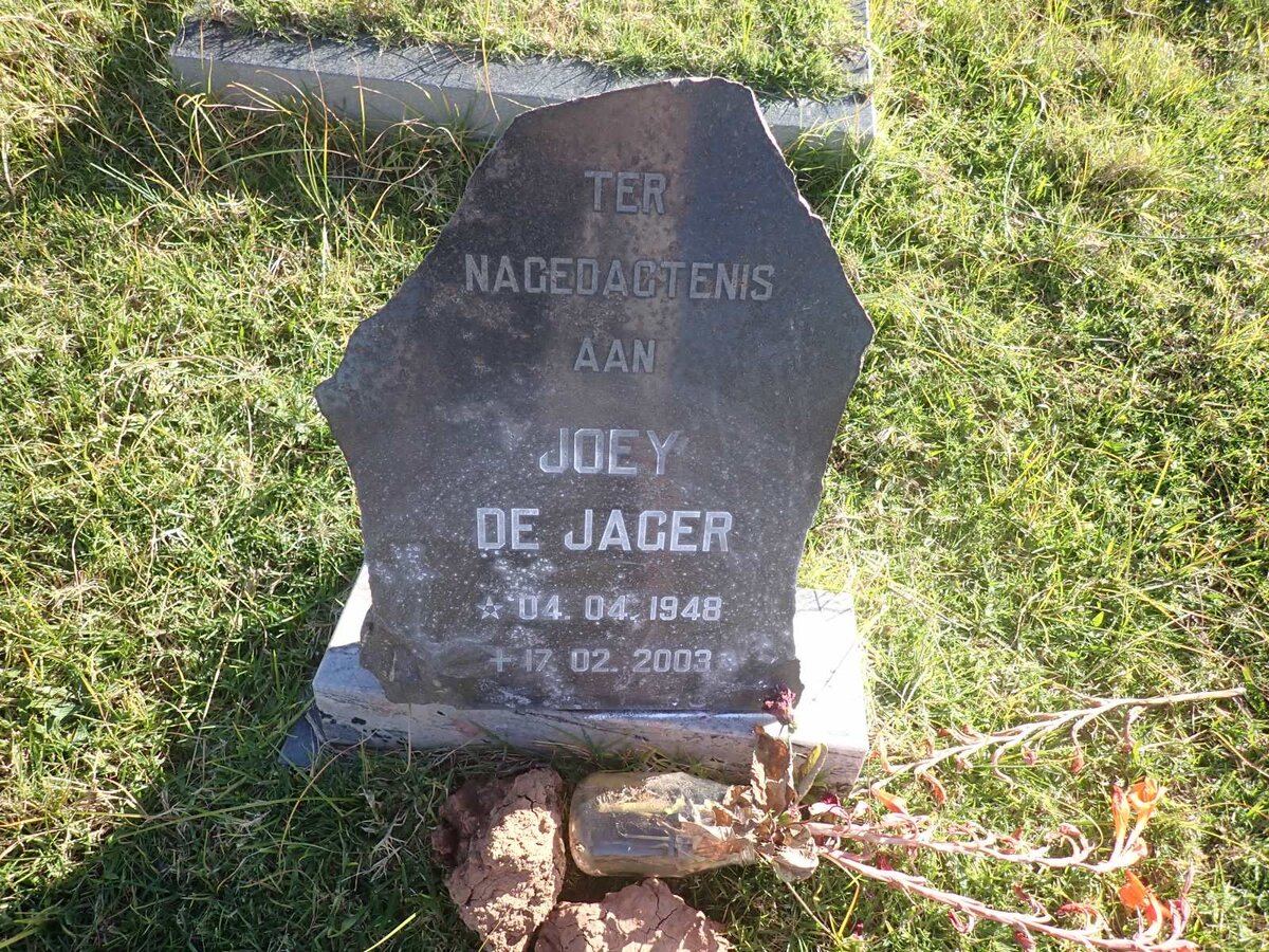 JAGER Joey, de 1948-2003