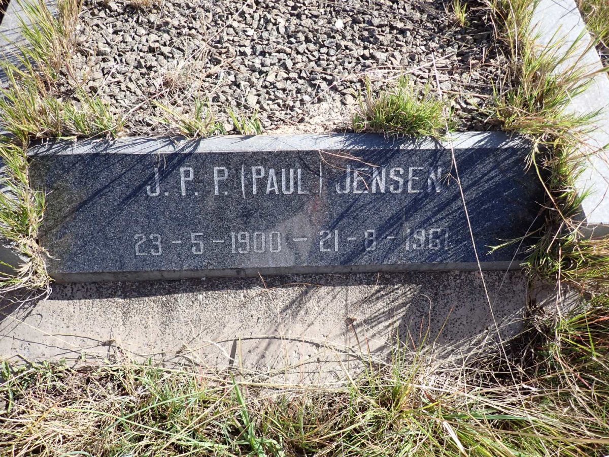 JENSEN J.P.P. 1900-1967