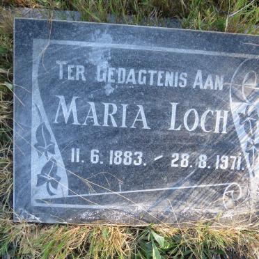 LOCH Maria 1883-1971