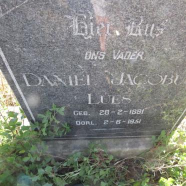 LUES Daniel Jacobus 1881-1951