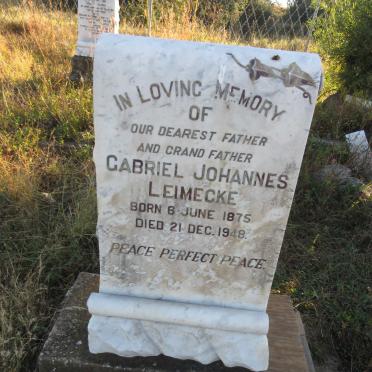 LEIMECKE Gabriel Johannes 1875-1948