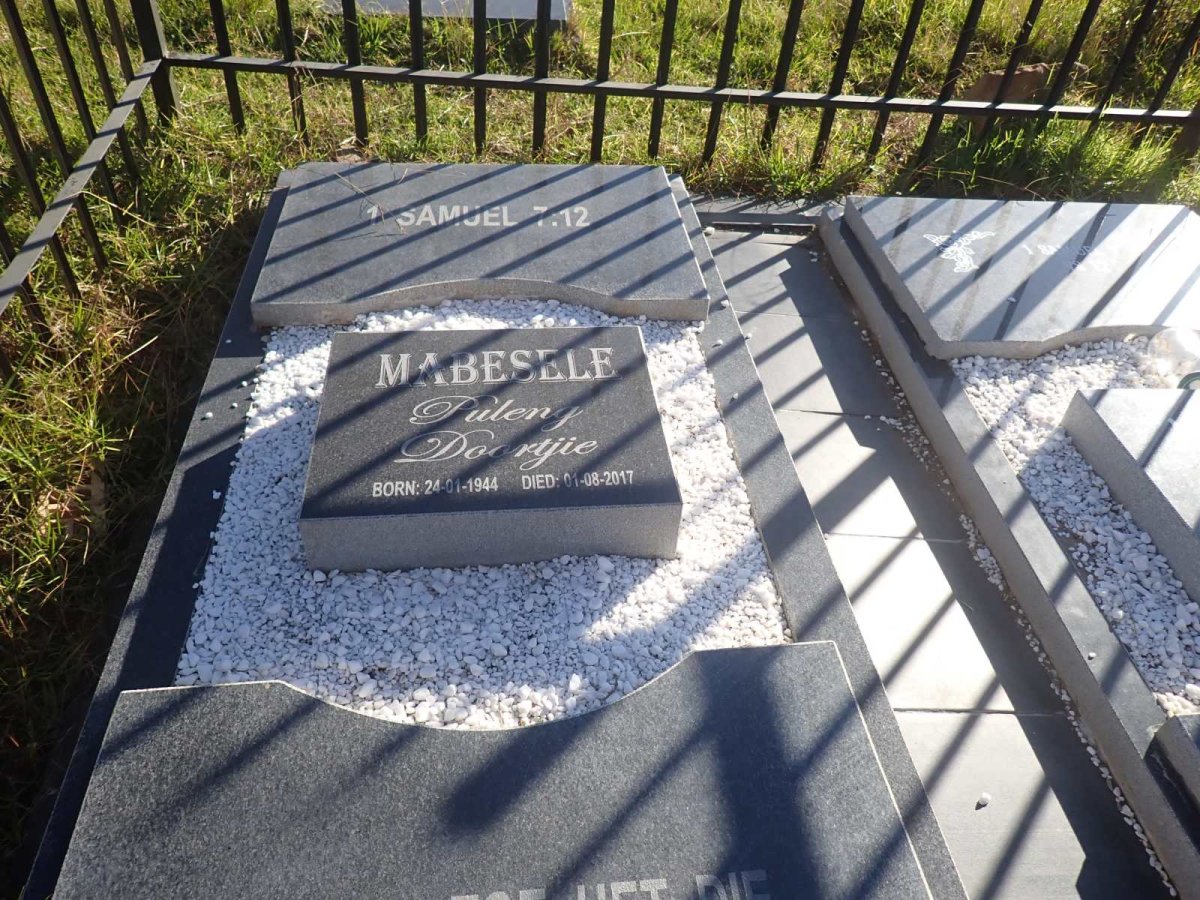 MABESELE Puleng Doortjie 1944-2017