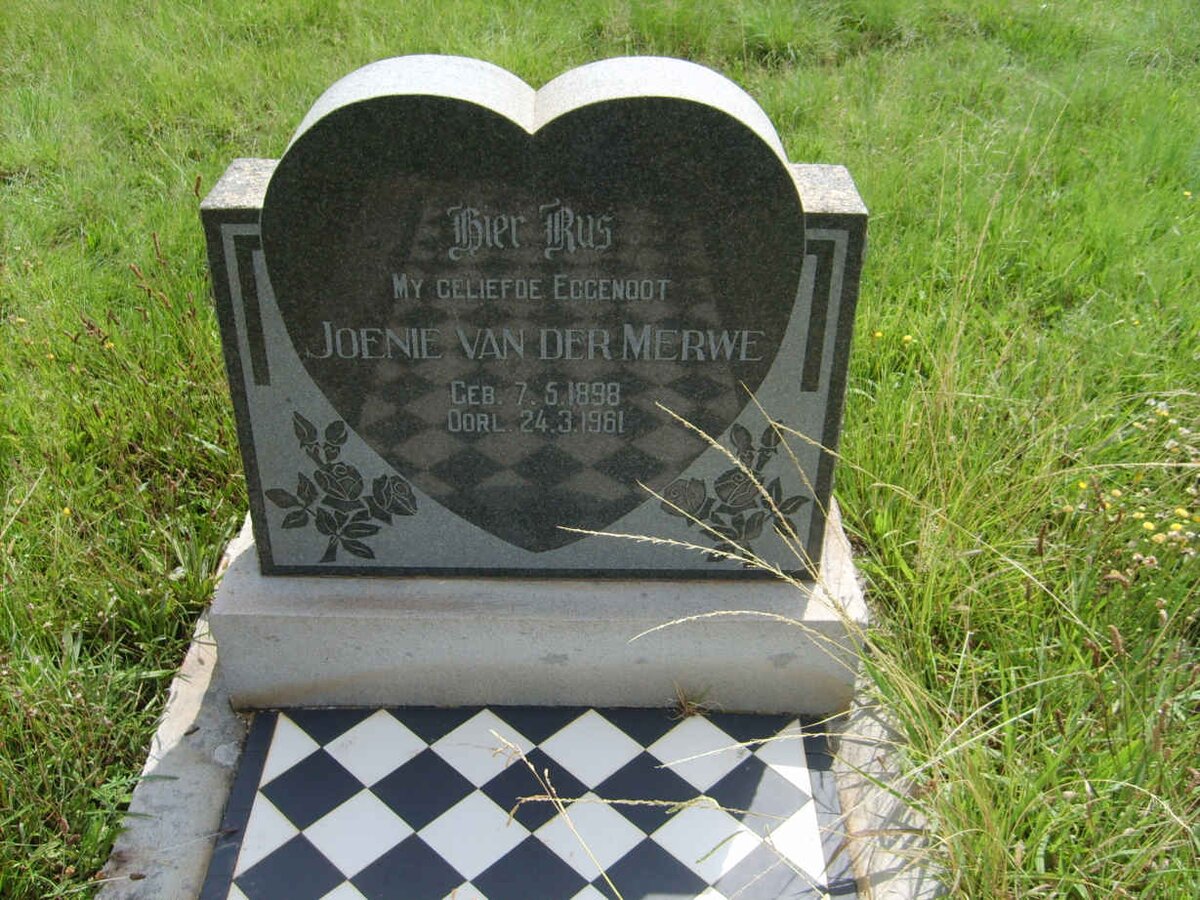 MERWE Joenie, van der 1898-1961